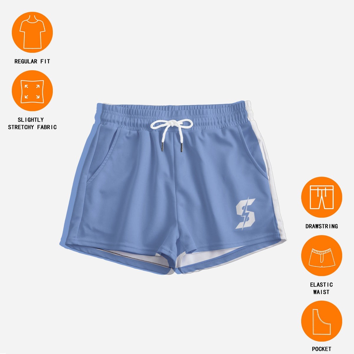 Women’s Sprint-Flex Athletic Shorts - FREE SHIPPING