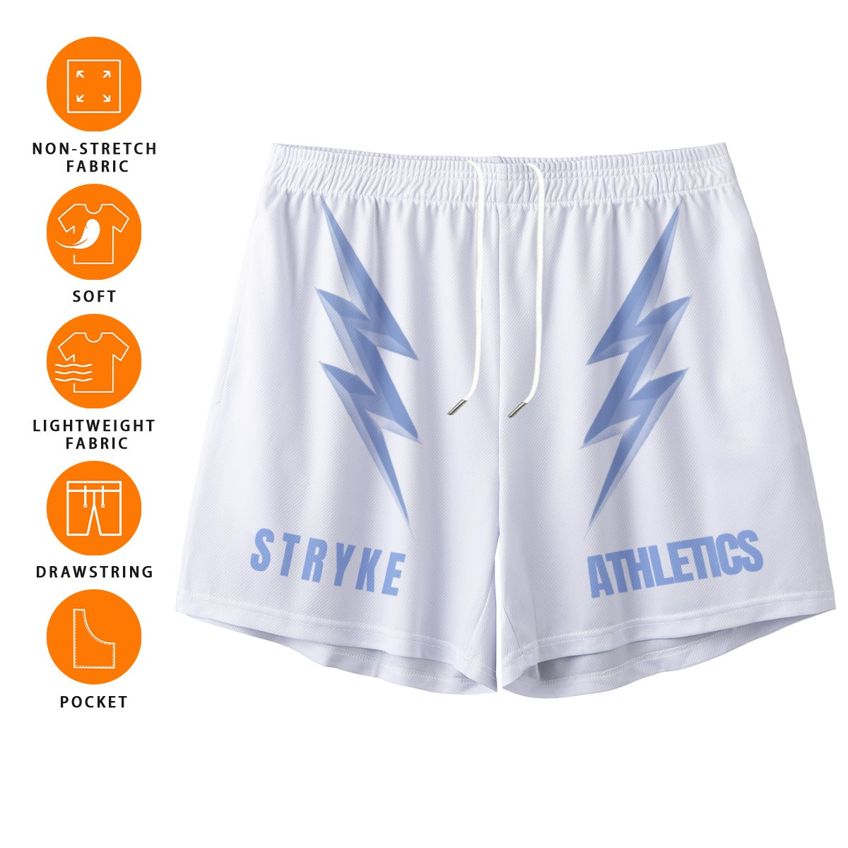 Surge 7 Athletic Shorts - Free Shipping