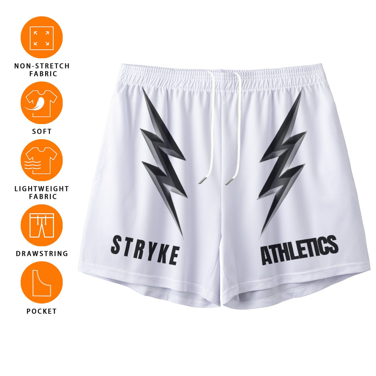 Surge 7 Athletic Shorts - Free Shipping